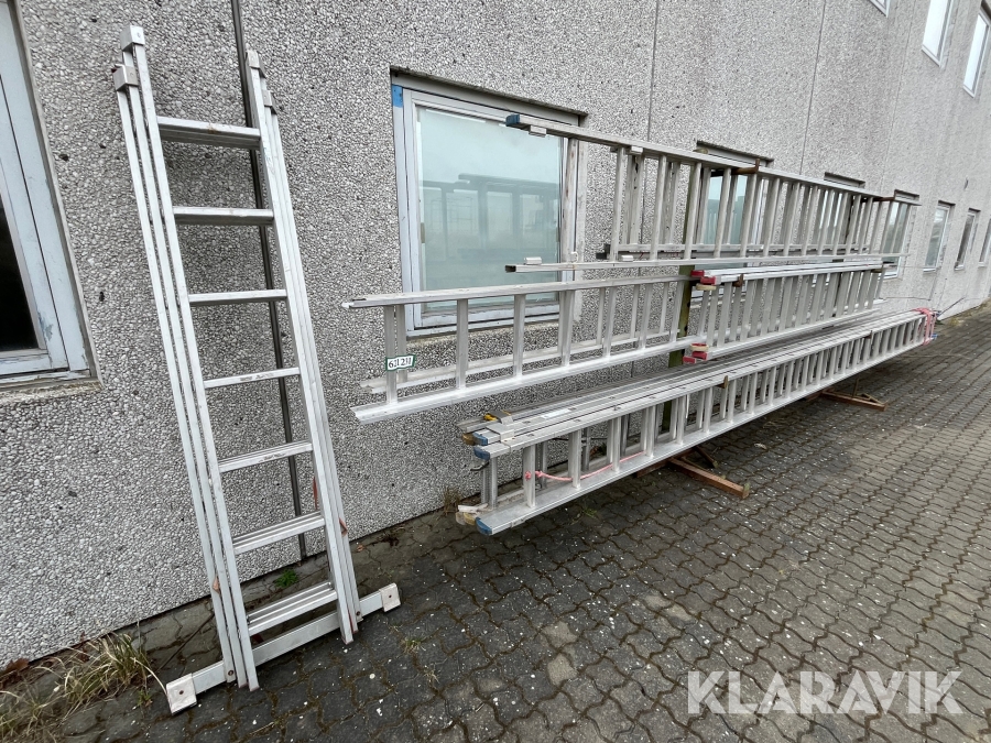 Assorterede stiger, Hvidovre, Klaravik auktioner