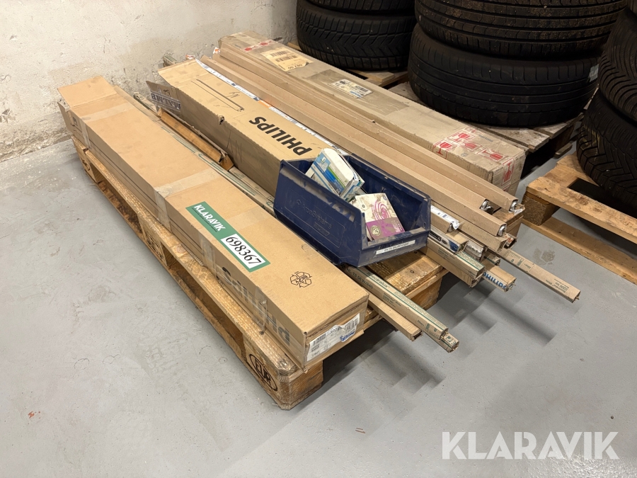Lot: lysstofrør Philips Og Osram