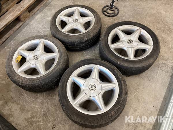 Alufælge med dæk Toyota