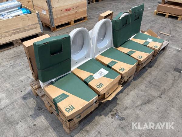 Væghængt toiletter Ifö Sign 6894 5 styk