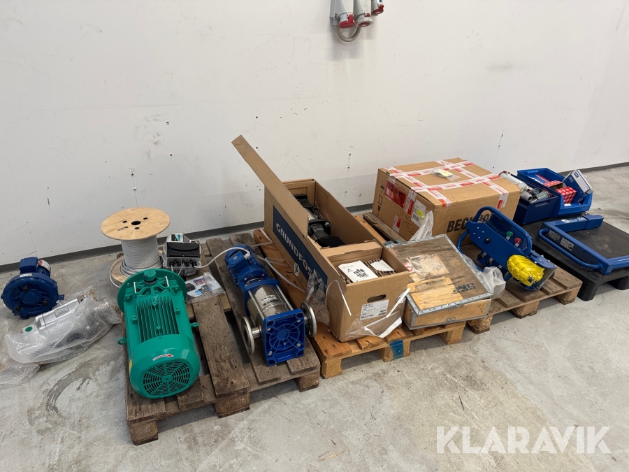 Industri motorer og pumpe systemer LOT