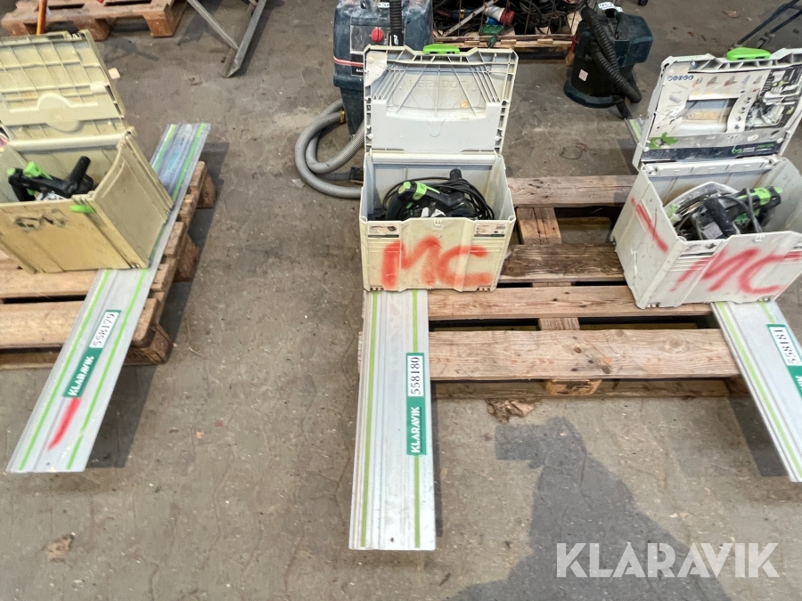 Dyksav med skinne Festool TS 55