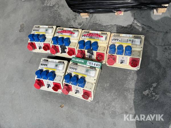 Lysstyrring tavler NST 98BL16-2CEEDK 6 styk