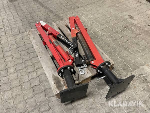 Værktedskraner 2 styk