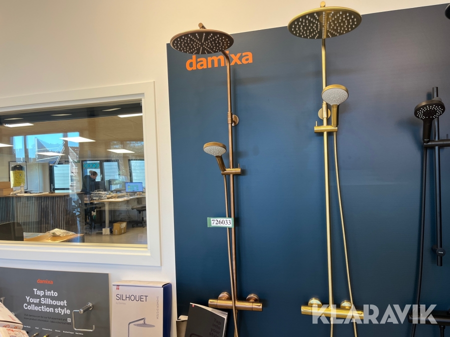 Brusersæt Damixa Silhouet børstet kobber