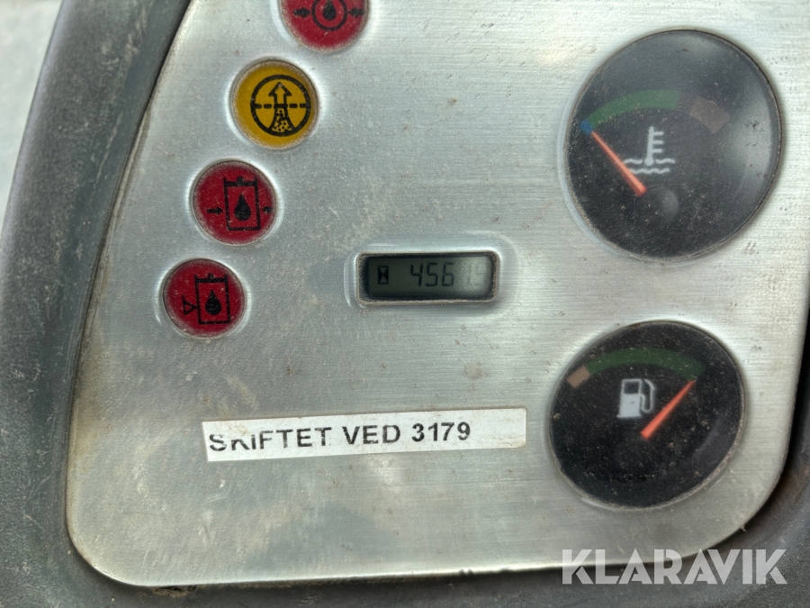 Gravemaskine Terex TV75 med tilbehør