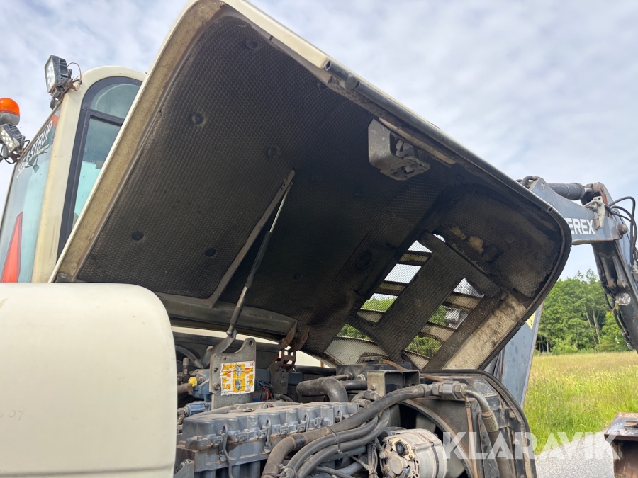 Gravemaskine Terex TV75 med tilbehør