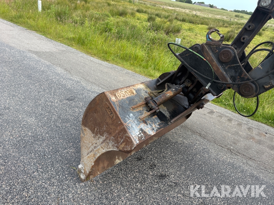 Gravemaskine Terex TV75 med tilbehør