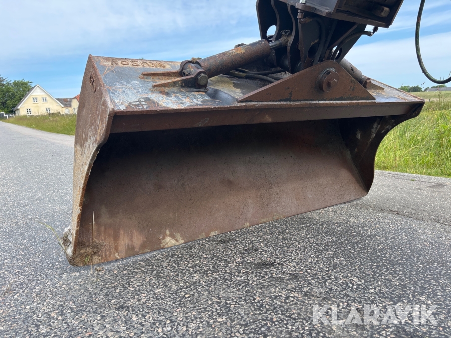 Gravemaskine Terex TV75 med tilbehør