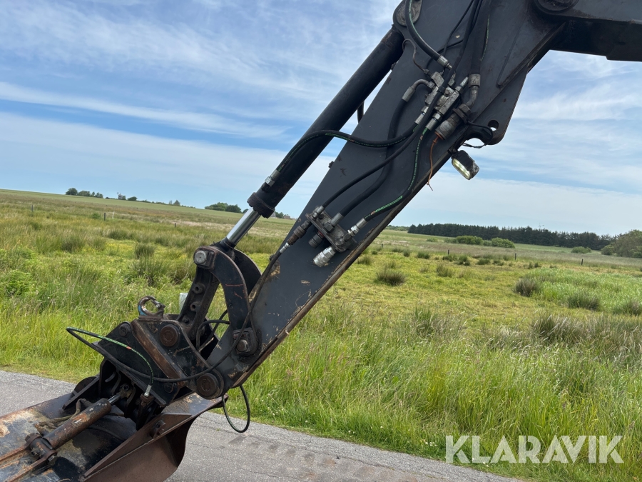 Gravemaskine Terex TV75 med tilbehør
