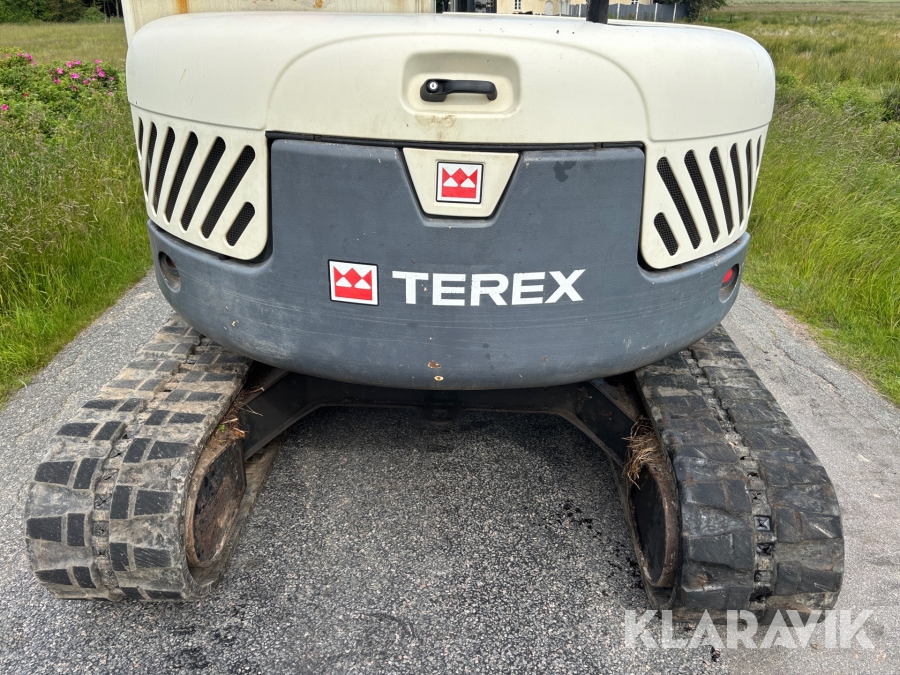 Gravemaskine Terex TV75 med tilbehør