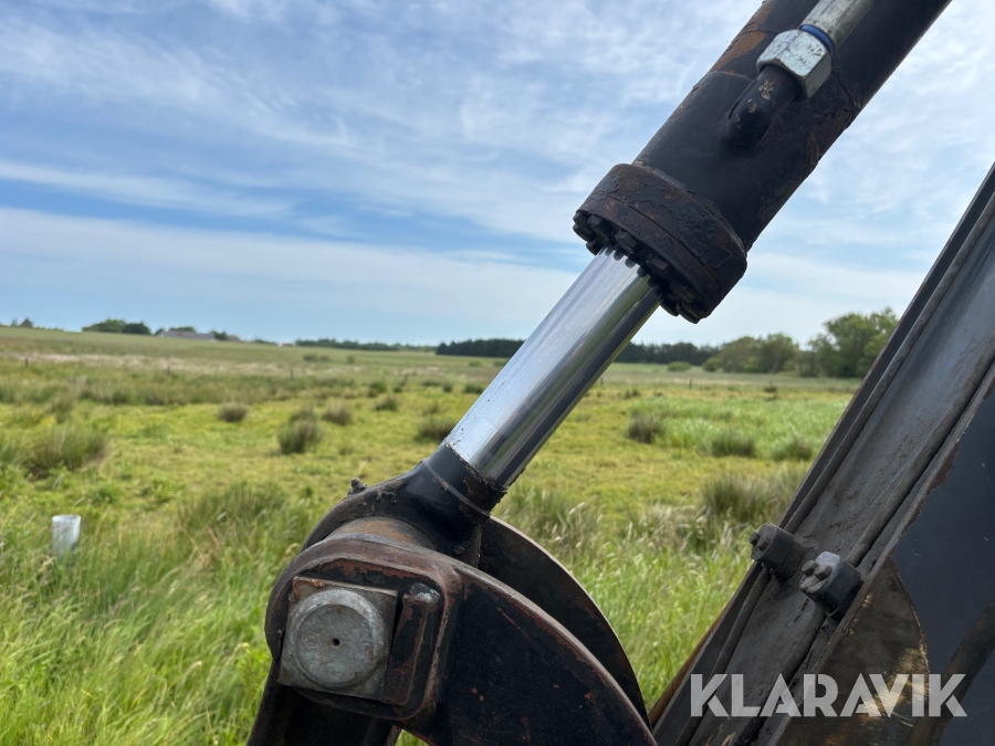 Gravemaskine Terex TV75 med tilbehør