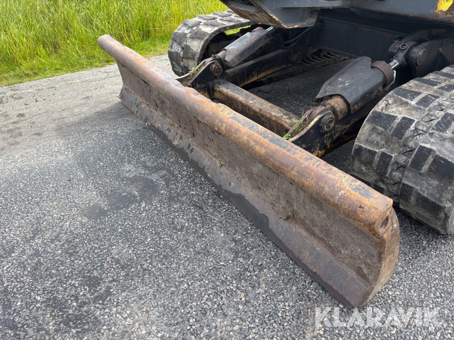 Gravemaskine Terex TV75 med tilbehør