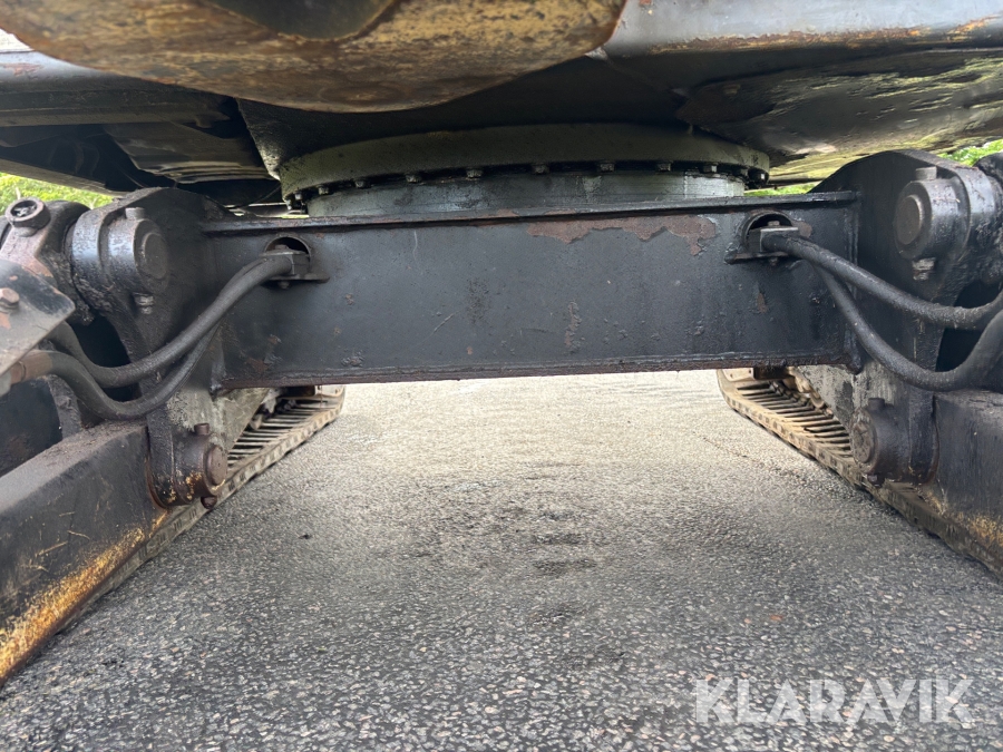 Gravemaskine Terex TV75 med tilbehør