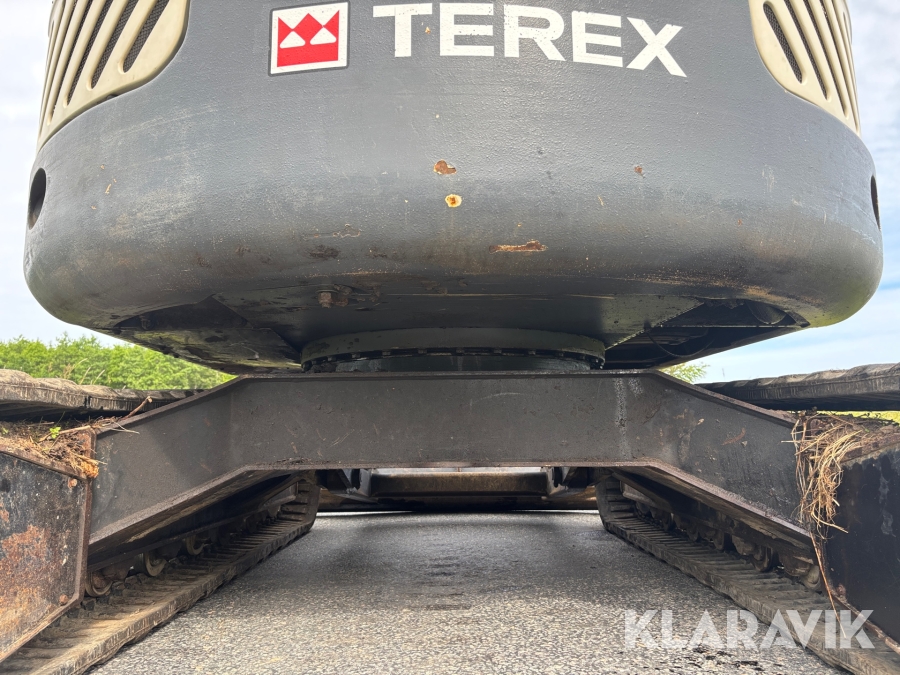 Gravemaskine Terex TV75 med tilbehør