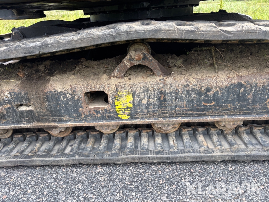 Gravemaskine Terex TV75 med tilbehør