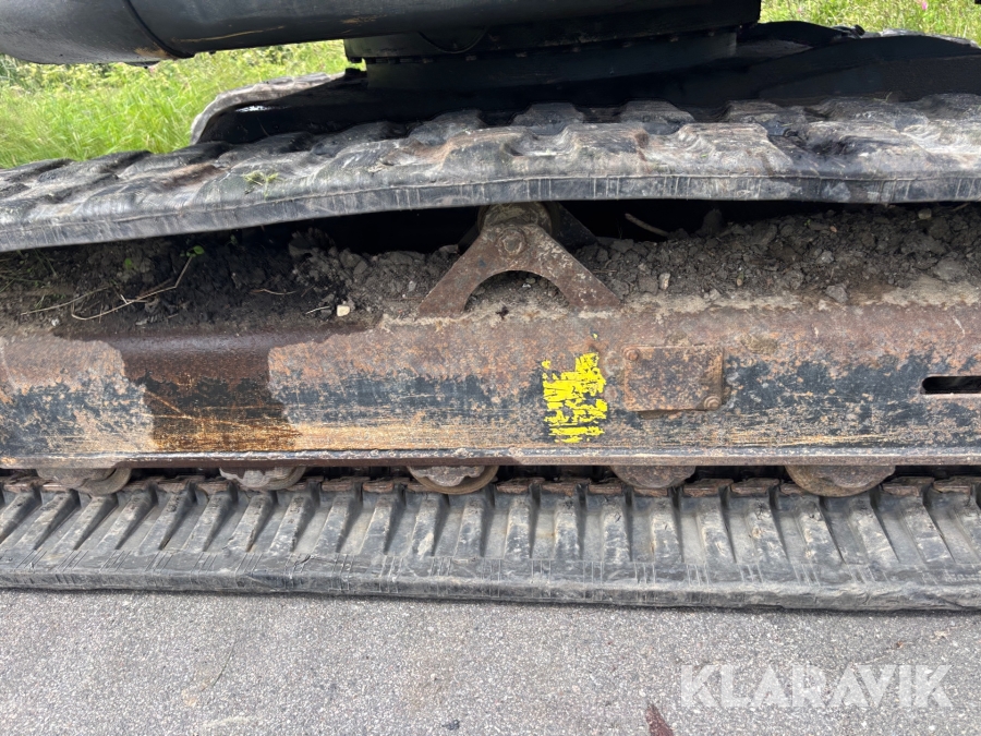 Gravemaskine Terex TV75 med tilbehør