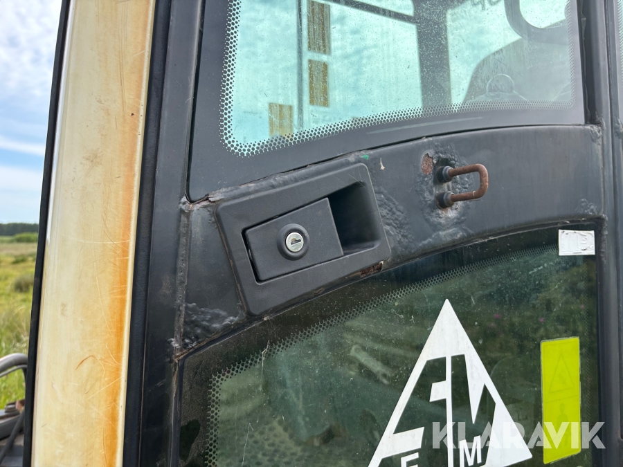 Gravemaskine Terex TV75 med tilbehør