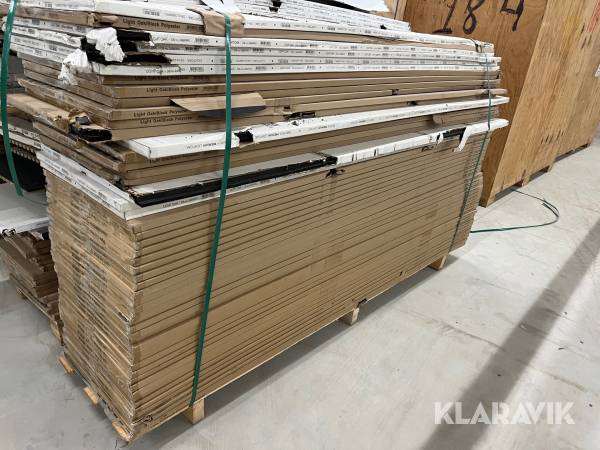 Akustikpaneler Fibrotech Light Oak 52 styk