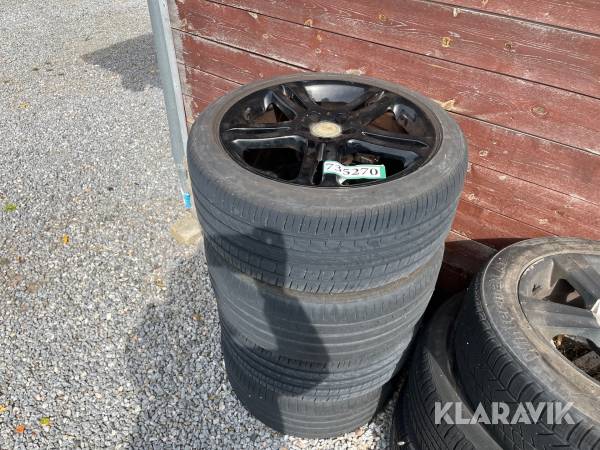 Dæk og alufælge Mercedes 245/40R18 - 4 styk
