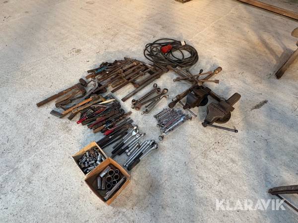 Blandet værktøj og redskabs lot