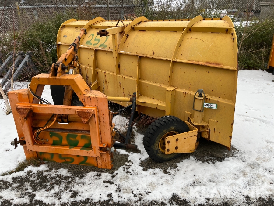 Sneplov 380cm hydraulisk ophæng