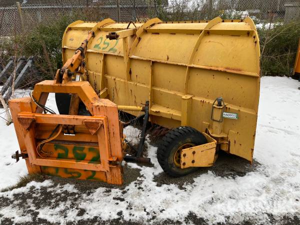 Sneplov 380cm hydraulisk ophæng