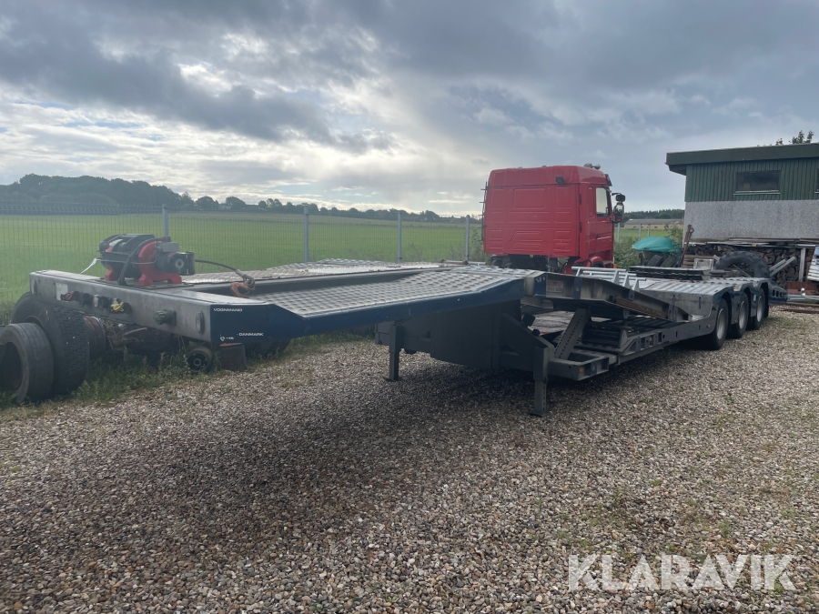 Maskin/Autotransporttrailer Aksoylu AKT3