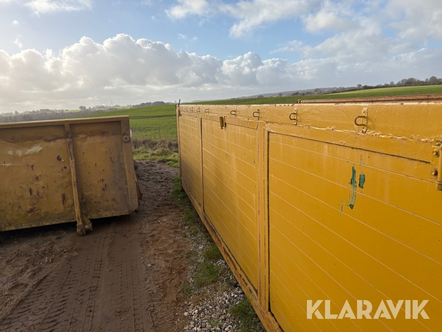 Wirehejs contianer med sidetip.