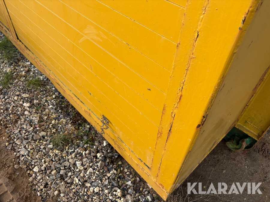 Wirehejs contianer med sidetip.