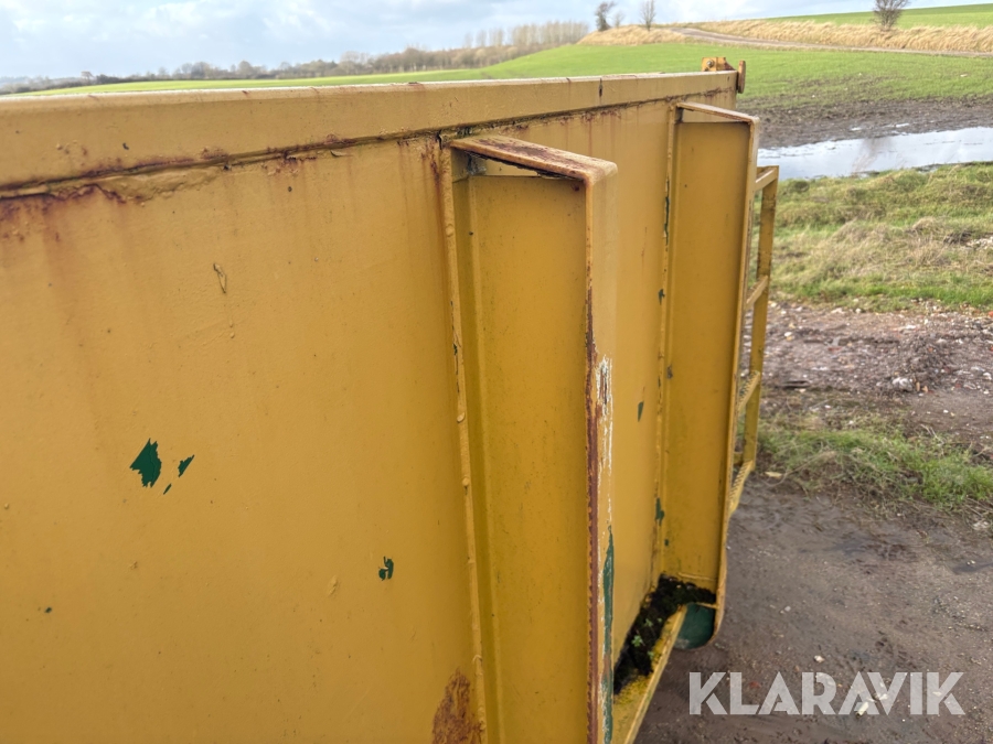 Wirehejs contianer med sidetip.