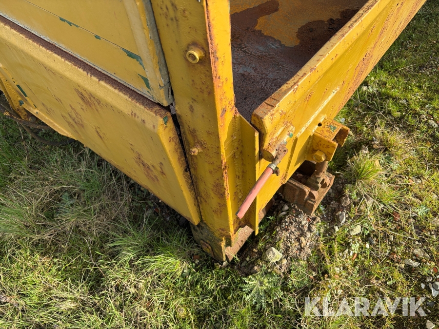 Wirehejs contianer med sidetip.