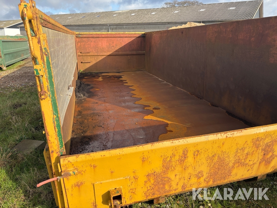 Wirehejs contianer med sidetip.