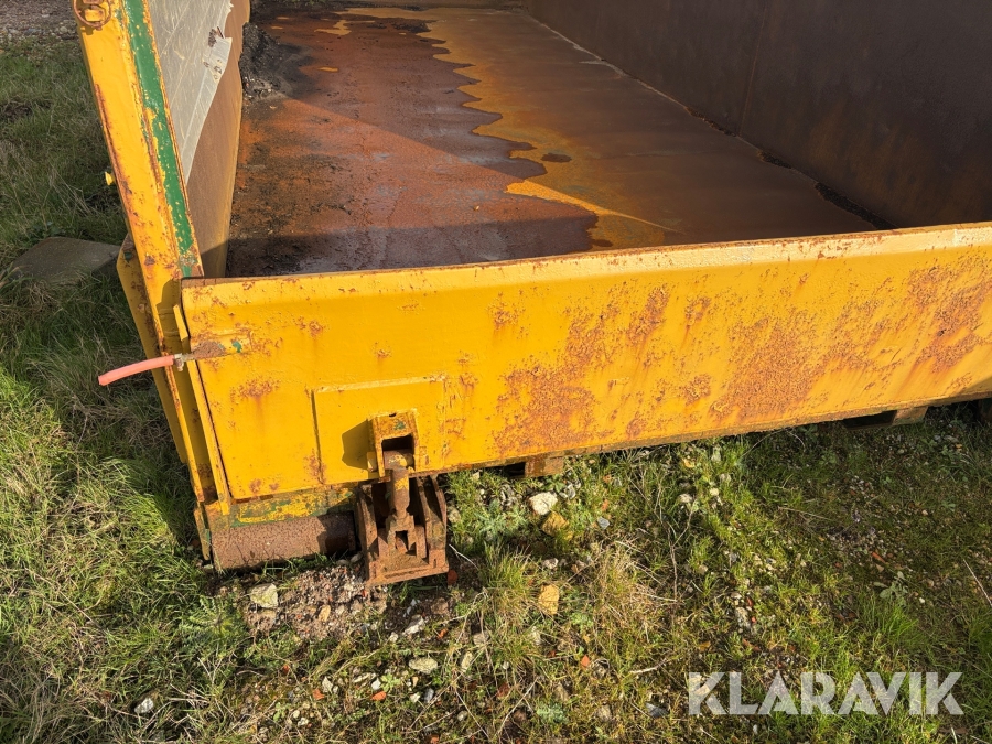 Wirehejs contianer med sidetip.
