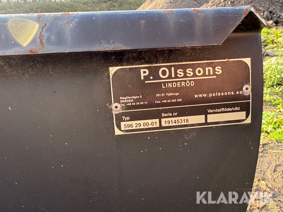 Sneskraber P. Olssons 596 29 00-01