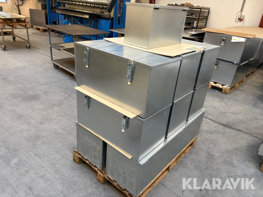 Trailerboks AKA - DanBox - 9 styks i alt