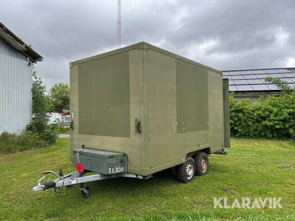 Sanitetstrailer Variant 2 akslet