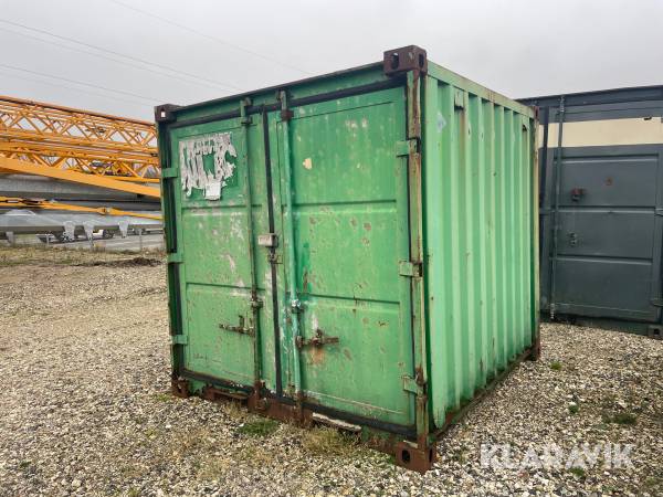 Container med fyranlæg 6 fod 