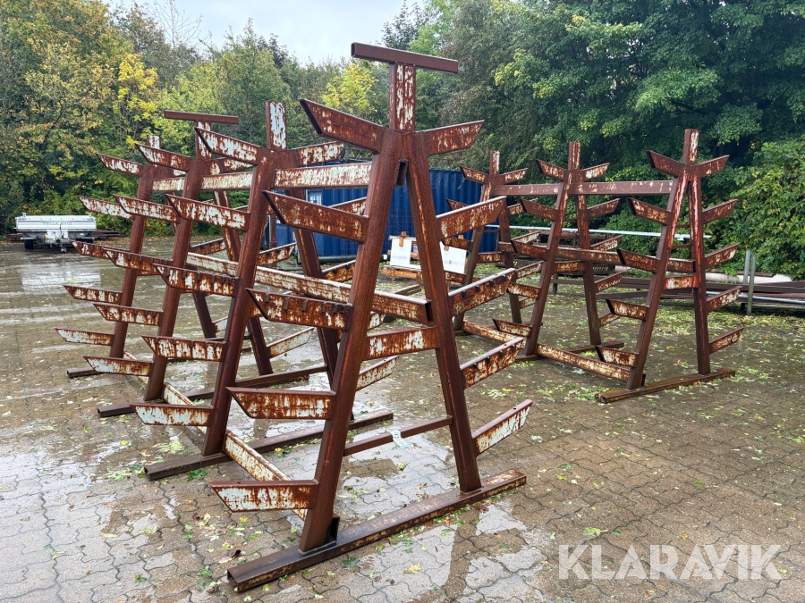 Grenreoler fritstående 2 styk