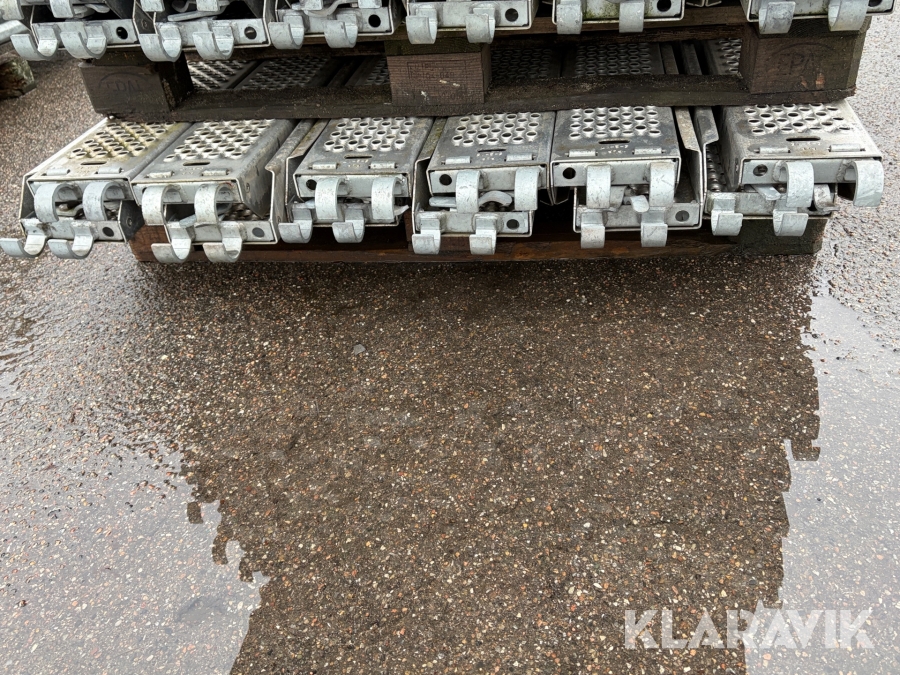 Stillads Aluplanker – 75 styk i blandet størrelse