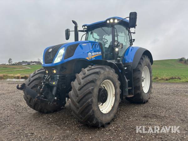 Traktor New Holland T7.315 med frontlift