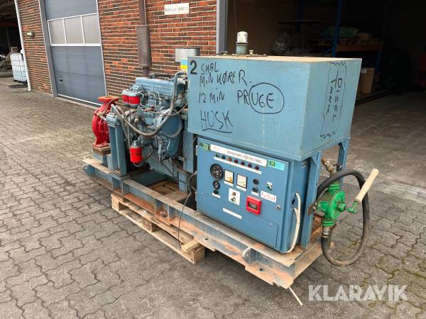 Generator / vandpumpe
