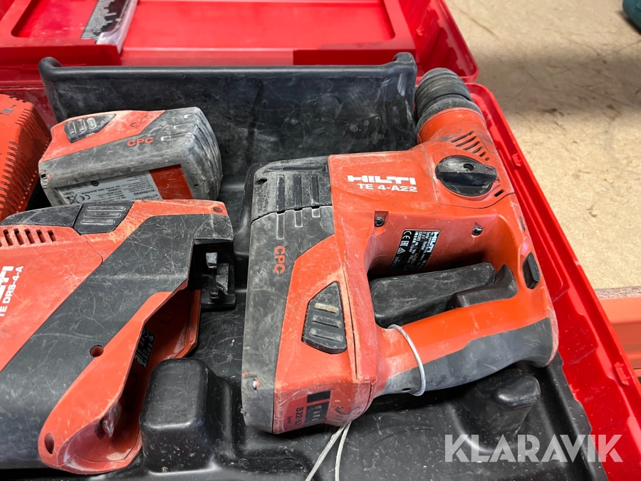 Hilti Te 4 A22 Bohrfutter Wechseln Borehammer Hilti TE 4-A22, Holbæk, Klaravik auktioner