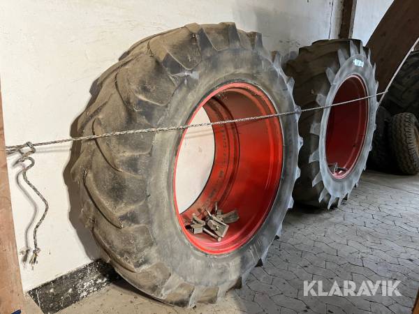 Tvilling Michelin hjul
