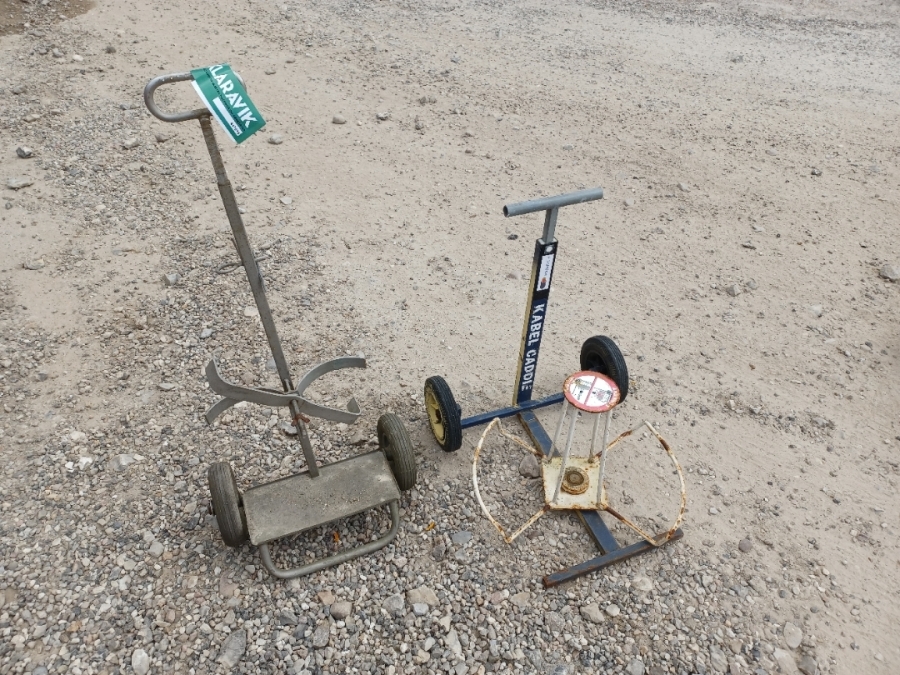 Flaske- og tromlevogn