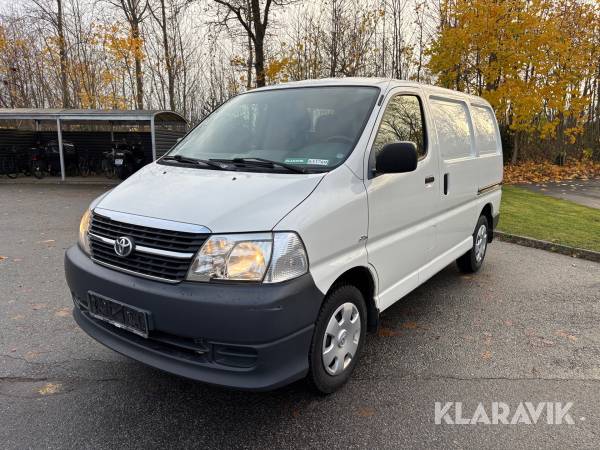 Kassebil Toyota HiAce 2,5 D-4D 146440 km