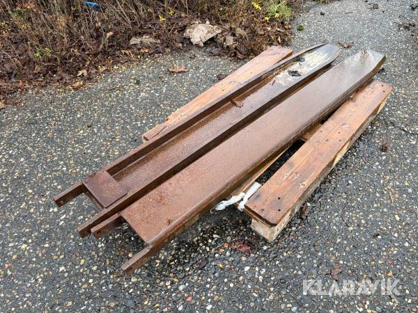 Forlængergafler 1 sæt