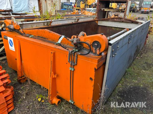 Asfalt container Aasum Smedie 5-9 Lad SR hydrauliske låger
