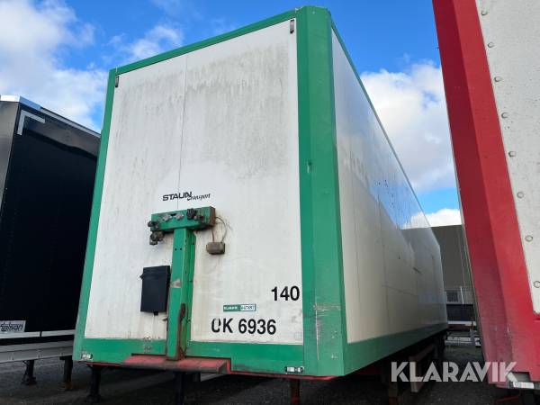 Box trailer Kel-Berg D310v-2 34 pallers