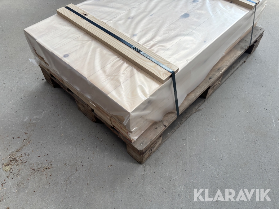 Høvlede brædder 60 styk.